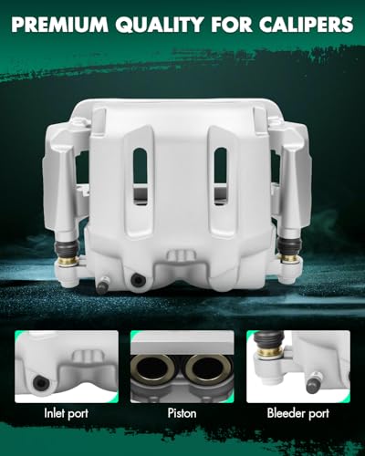 SCITOO Front Disc Brake Calipers Assembly w/Bracket For Ford - size: Front[18-B5023 & 18-B5022]