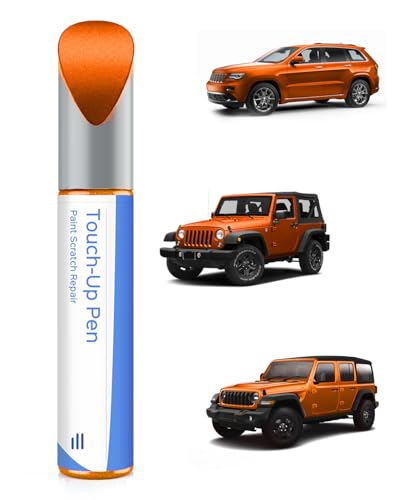 Touch Up Paint Compatible with Jeep Exact Match Chips and Nicks Touch Up (Joose/Crush/Header Orange(PL4/KL4)) - color: Joose/Crush/Header Orange(PL4/KL4)