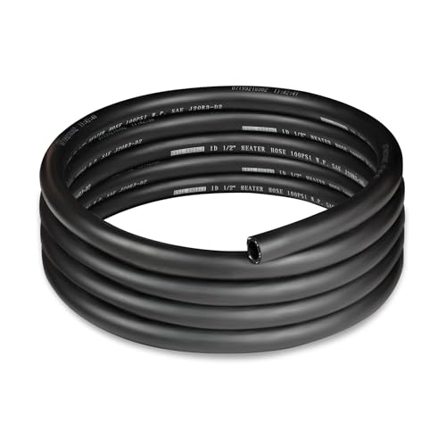 EVIL ENERGY 1/2" Heater Hose 10FT Coolant Radiator SAE 20R3 100PSI - size: 1/2 10FT