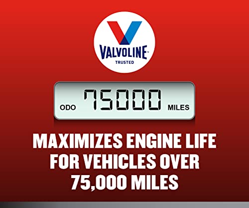 Valvoline Full Synthetic High Mileage with MaxLife Technology SAE 0W-20 Motor Oil 1 QT (Packaging May Vary) (Pack of 2) - size: 1 qt (Pack of 2), style: Full Synthetic High Mileage