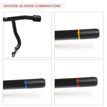 MZS Motorcycle Engine Guard Flat Out Crash Bar for HD Touring 2014-2026 - size: Touring 2014-2026