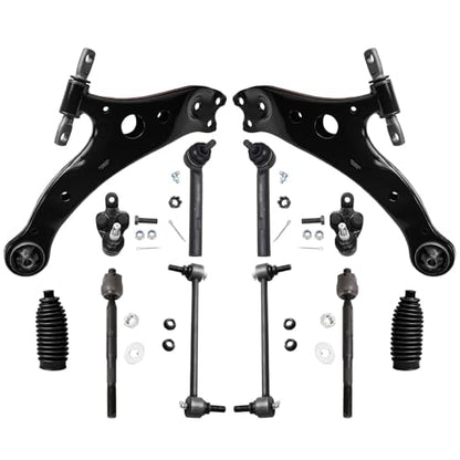 Detroit Axle - Front Suspension Kit for 04-07 Toyota Highlander Replacement - size: 14CQS1201826/Big Kit