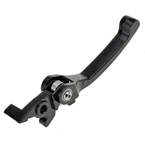 HIAORS Black Chrome Clutch Brake Lever for 22mm 7/8 inch Handlebar 110cc 125cc 140cc TTR 125cc SSR Xmotos Apollo 125 Pit Dirt Bike Motorcycle - color: Black