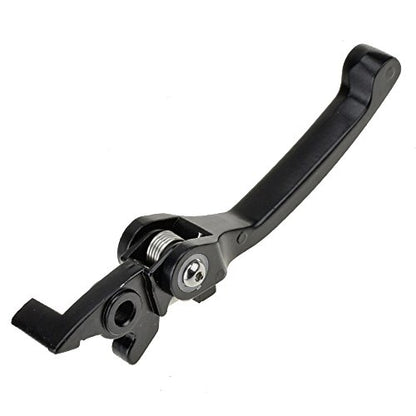 HIAORS Black Chrome Clutch Brake Lever for 22mm 7/8 inch Handlebar 110cc 125cc 140cc TTR 125cc SSR Xmotos Apollo 125 Pit Dirt Bike Motorcycle - color: Black