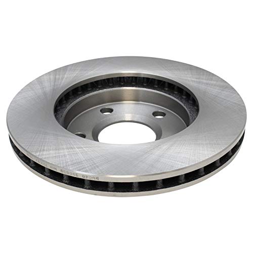 TRQ Front and Rear Brake Pad and Rotor Set Ceramic - style: BKA11171
