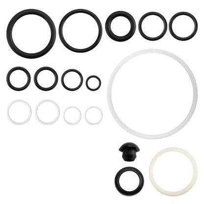 15PCs 3 Ton Floor Jack Seal Kit,Hydraulic Jack Rebuild Kit,3Ton Floor Jacks Repair Set, Seal Replacement Set Includes O-Ring Seal/Oil Plug,Sealing Car Accessories for 3-Ton Hydraulic Jacks