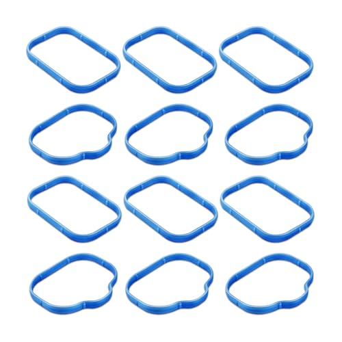 Xuphuyb 12Pcs Intake Manifold Gaskets Lower & Upper Gasket Plenum Set