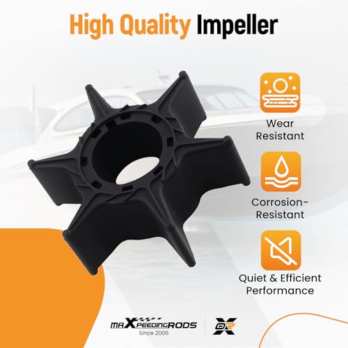 maXpeedingrods 63D-W0078-00 Water Pump Impeller Kit for Yamaha - size: For 40 50 60HP 1995-2009