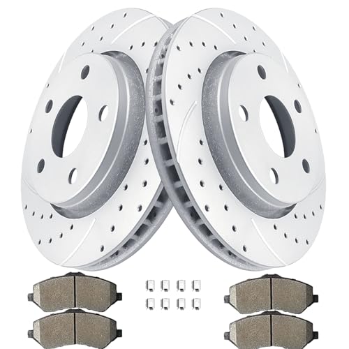 Acinoparts Front Brake Kit for 2007 2008 2009 2010 2011 2012 2013 2014 2015 - size: ABK53040