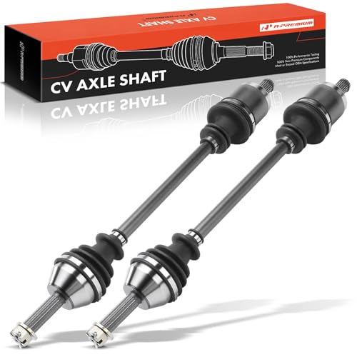 A-Premium Set of 2 Front CV Axle Shaft Assembly - style: Front Driver and Passenger Side