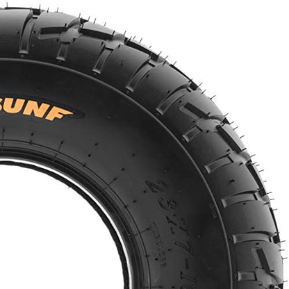 SunF A021 TT Sport ATV UTV Dirt Track & Flat Track Tire 19x6-10, 6 PR, Tubeless - size: 19x6-10