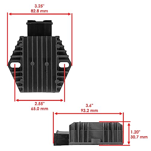 Caltric Stator & Regulator Rectifier Compatible With Honda Cbr900Rr Cbr 900Rr Fireblade 1996-1999 Gasket