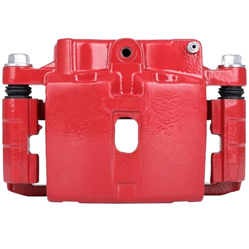 SCITOO Front Right/Rear Left Disc Brake Caliper With Bracket 18-B4728 Red - size: Front Passenger[18-B4728]