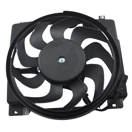 OYEAUTO Radiator Cooling Fan Assembly 620650 Compatible with 1997 1998 1999 2001 Jeep Cherokee 4.0L