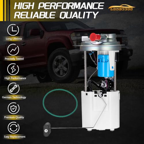 Electric Fuel Pump Assembly FIT 2004–2007 Dodge Durango, 2007 Chrysler Aspen 3.7L 4.7L 5.7L – Replace OE# E7184M, P76267M, FG1082, SP7037M, F3195A, 5135549AA - color: E7184M