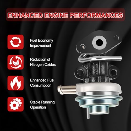EGV943 EGR Valve Compatible with 4Runner 1996-2000, for T100 1994-1998, for Ta-coma 1995-2004 25620-75050