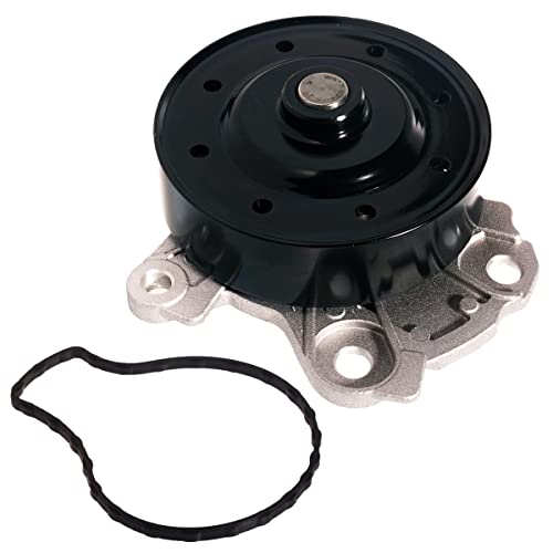AUQDD AW6351 Professional Water Pump Kit With Gasket Fit For (Engine 1.8L 1798cc 110Cid,ENG. DESG:2ZR-FE) 2008-2014 Scion xD [09-19 Toyota Corolla 09-14 Matrix ] 09-10 Pontiac Vibe - size: AW6351