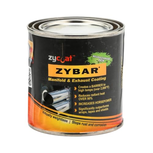 ZyCoat ZyBar 10008 High Temperature Coating - Bronze Satin, 8 Ounce - size: 8 Ounce