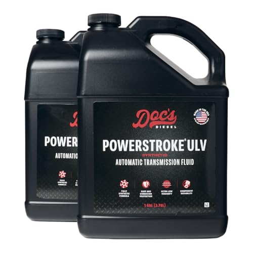 Doc’s Diesel MERCON ULV High Mileage Full Synthetic Automatic Transmission Fluid, 2-Gal - color: MERCULV, size: 2-Pack