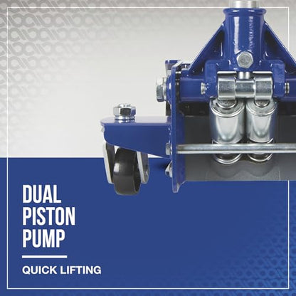 Strongway Professional Service Floor Jack, 3-Ton Capacity - style: Normal