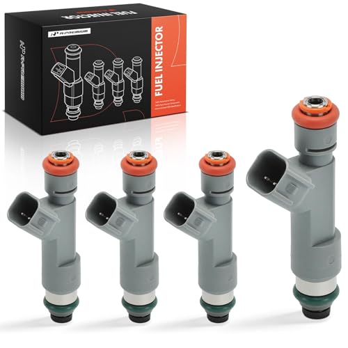 A-Premium Set of 4 Fuel Injectors Compatible with Saab