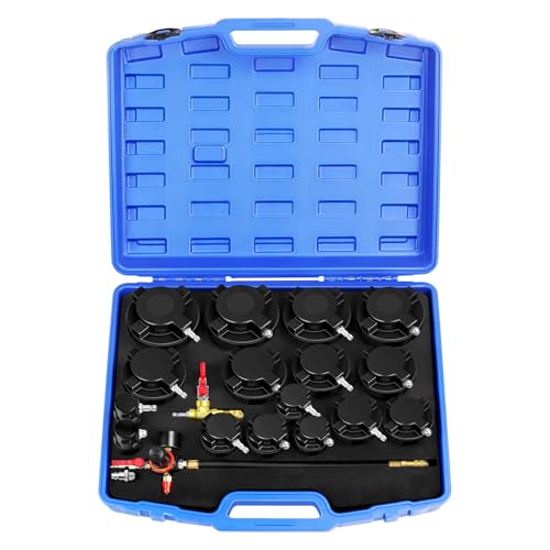 JIFETOR Turbo Boost System Leak Tester 19PC Kit to Turbocharger Intercooler