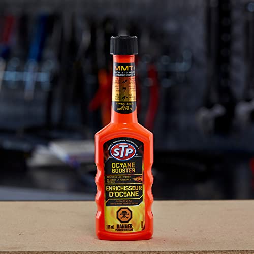 STP Octane Booster, Bottled Fuel System Cleaner Restores Lost Power and Acceleration, 5.25 Oz, (Pack of 2) - size: 5.25 Fl Oz (Pack of 2)