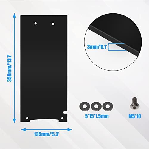 Longer Fender, Upgraded Shock Absorption Mud Guard Mud Flap, Rear Mudguard Dust Cover Protector for Sur Ron Light Bee X/S Segway X160/ X260, Fits Original & Raised Seat - size: Longer