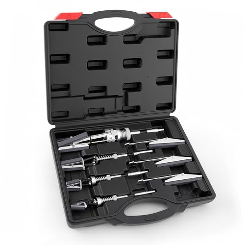 7PCS Cylinder Hone Tool Set, Adjustable for 3/4" to 7" Cylinders - size: 7pc Set