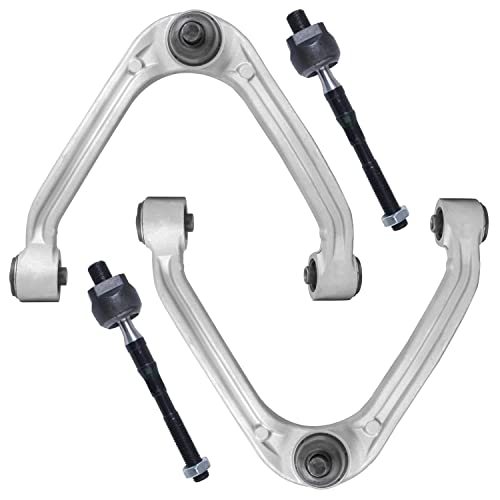 Detroit Axle - Front Upper Aluminum Control Arms w/Ball Joints Inner Tie - size: 4CS48078/4PC