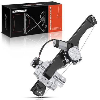 A-Premium Front Driver Side Power Window Regulator with Motor (2-Pin)