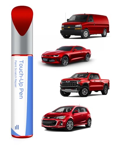 G7C/WA130X Red Hot Touch Up Paint Compatible with Chevrolet Exact Match Chips and Nicks Touch Up - color: Red Hot(G7C/WA130X) compatible with Aveo/Blazer/Camaro/Colorado/Cruze/Express/Silverado/Sonic/Spark/Trax-models