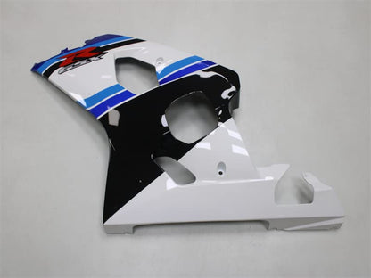 YTL Blue White Full Fairing Fit for Suzuki 2004-2005 GSXR 600/750 - color: 012 Blue White