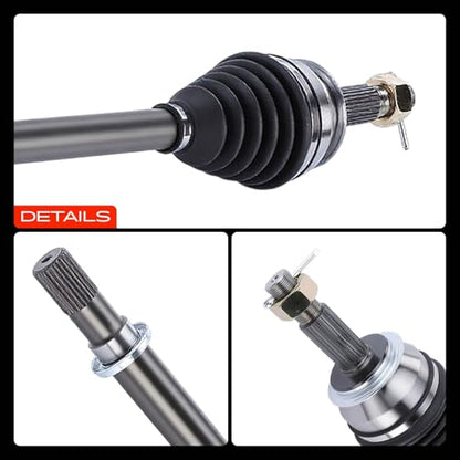 A-Premium Front Right Passenger Side CV Axle Shaft Assembly - style: Front Passenger Side
