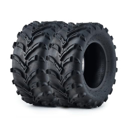 Garvee ATV Tires/UTV Tires, 25x10x12 ATV Tire(250/65-12) TL, 6PR Four Wheeler Tires Set 2,Trail Mud Sand Off-Road Sport Tires,Tubeless - size: 25X10.00-12