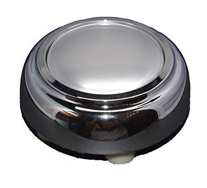 New Set of 4 All Chrome Wheel Hub Center Caps Replacement for 1993-1997 Ford Crown Victoria Mercury Grand Marquis Lincoln Town Car