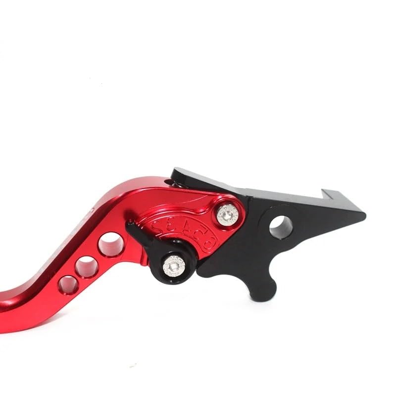 MT07 MT 07 MT-07 2019-2024 2015 for Motorcycle CNC Parts Short Brake Clutch Levers Adjustable Red - color: Red