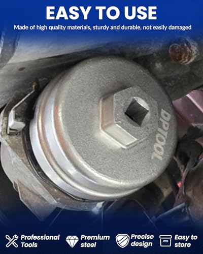 DPTOOL 64.5mm Oil Filter Cap Wrench Oil Filter Housing Removal Tool