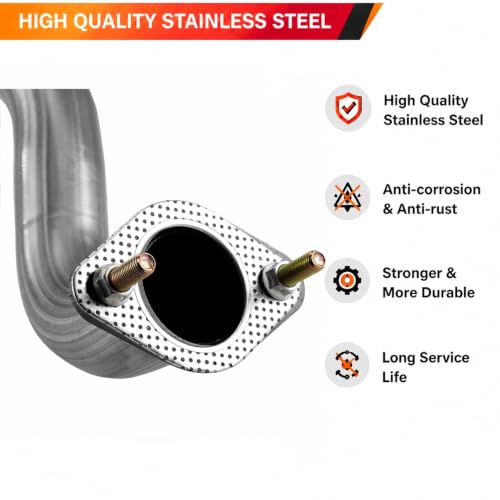 54964 Stainless Steel Rear Exhaust Muffler for 2015-2016 Honda CR-V CRV45 - size: 2015-2016 Honda CR-V