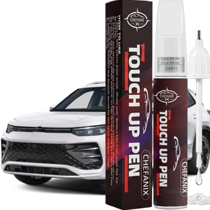 Opal White/Oryx White (L0K1/0R) 2-in-1 Touch Up Paint Pen for VW Volkswagen - color: Opal White/Oryx White (L0K1/0R)