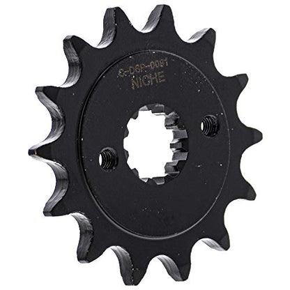 NICHE Drive Sprocket Chain Combo for Honda CBR300R CB300F CBR300RA Front 14 Rear 36 Tooth 520NZ Standard 120 Links - size: Standard Chain