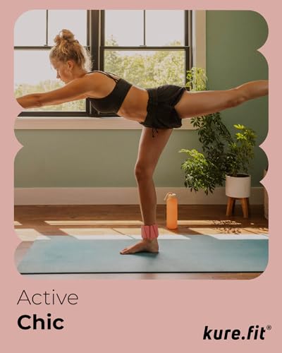 Pilates Wrist & Ankle Weights | Adjustable Weighted Bangles | 1/2/3LB Each - color: Peach, size: 1 LB