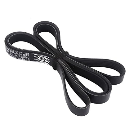 MOCA 6PK2170 Serpentine Belt Compatible with 10-11 for Chevrolet Camaro 6.2L & 02-05 for Ford Explorer 4.0L & 16-17 for GMC Canyon 2.8L & 06-11 for Mazda MX-5 Miata 2.0L - size: 6PK2170