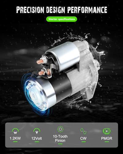 SCITOO Starter Fit For Jeep Grand Cherokee 2003-2004 L6 4.0L 17879N - size: 17879N