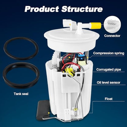 MuHize E8496M Electric Fuel Pump Module - size: E8496M