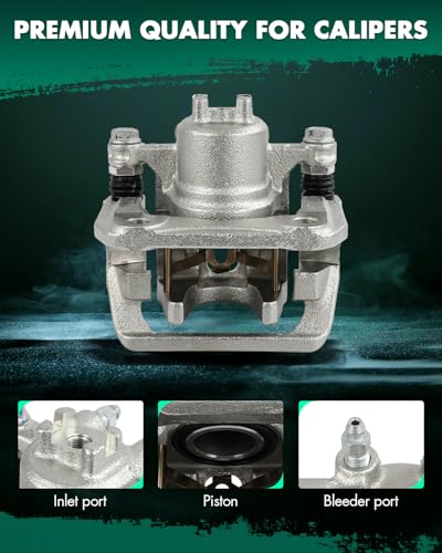 SCITOO - Rear Disc Brake Calipers Assembly For Acura,For Honda - size: Rear[19B2911A & 19B2910A]