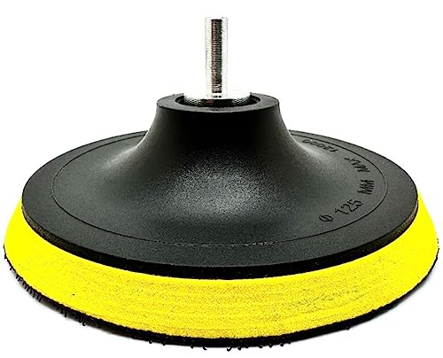 5" Hook and Loop Backing Pads Foam Backer Pad with 5/8”-11 - style: 5"