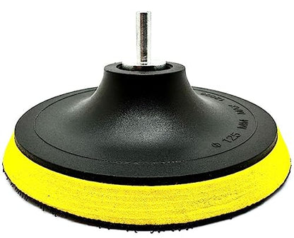 5" Hook and Loop Backing Pads Foam Backer Pad with 5/8”-11 - style: 5"