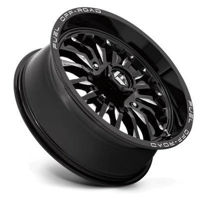 Fuel UTV D821 18X7 4X137 G-BLK MILL 13MM - D8211870A644