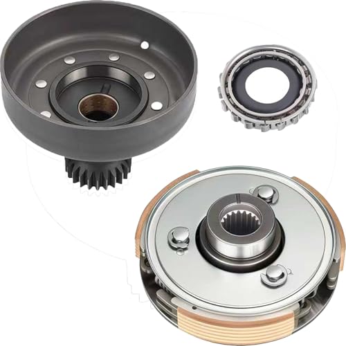 Compatible with Honda TRX250 X TE 2x4 ES 2002-2025 Cylinder Piston Gasket Kit, available in cylinder bore: 68.5/72/74 MM，12100/12251-HN6-000 (Trx250 clutch drum) - size: Trx250 clutch drum